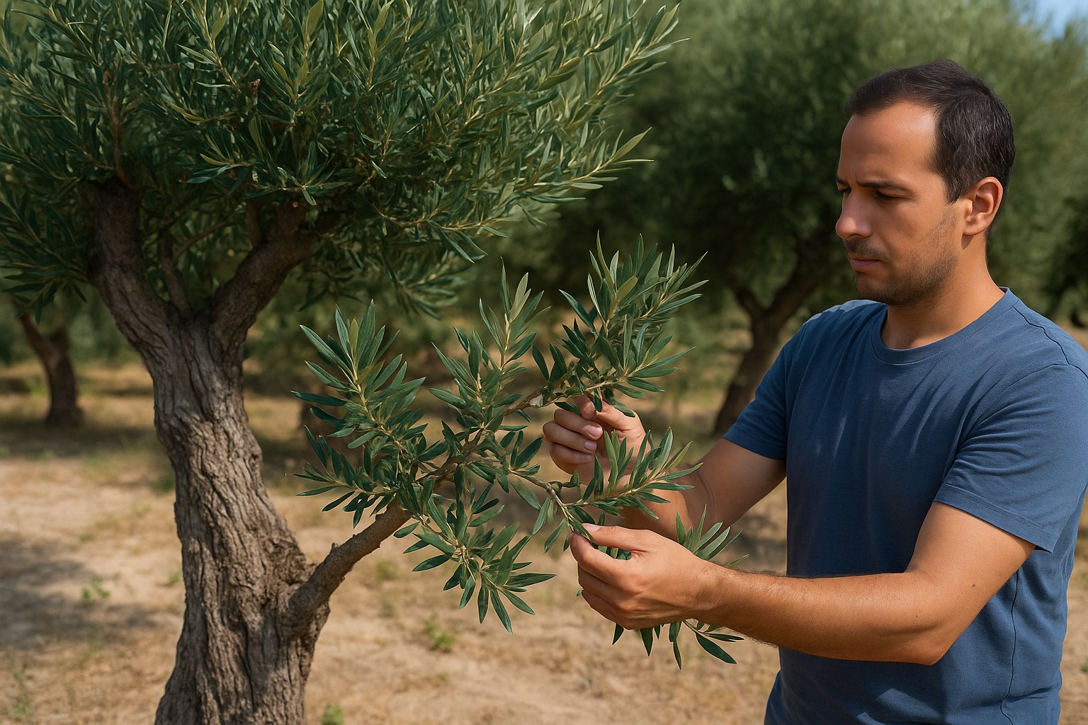 علت میوه ندادن درخت زیتون