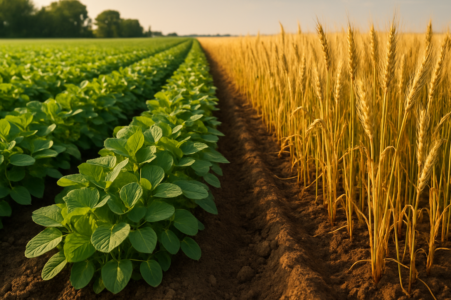 کشت متناوب باعث چه اتفاقی در خاک می‌شود؟